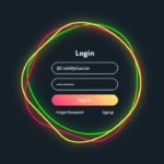 Animated Login Form Using Only HTML & CSS