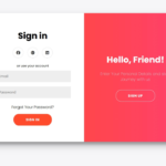 Login and Signup Form Using HTML, CSS & JavaScript