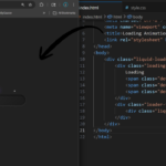 Loading Animation using HTML & CSS (Modern UI Loader Design)