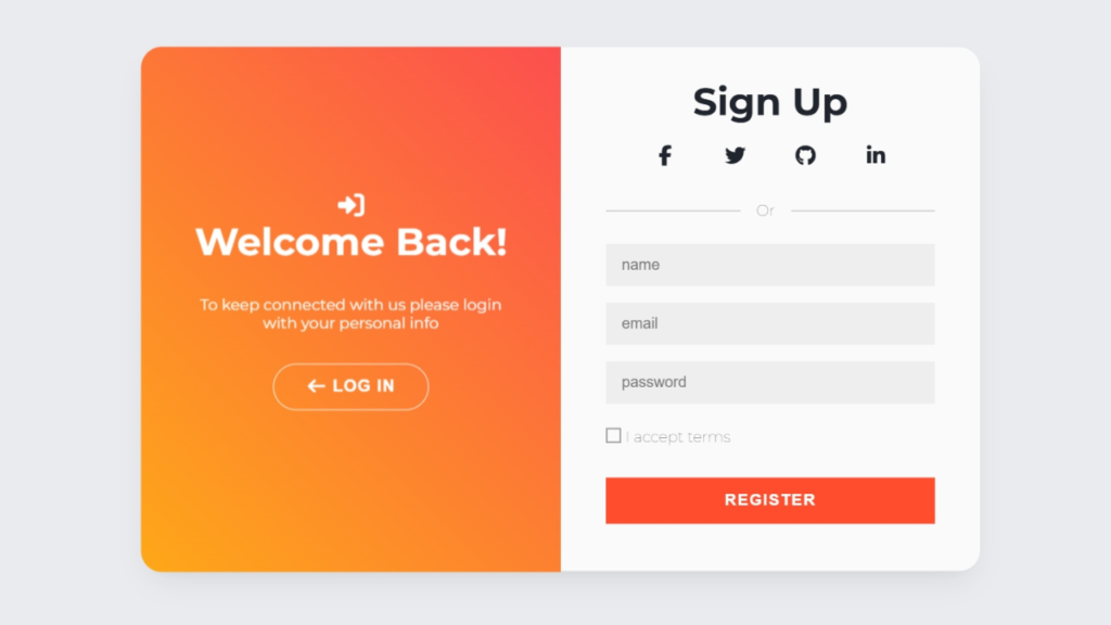 Login & Signup Form with Flip Animation using HTML CSS & JavaScript (Modern UI Design)