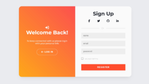 Login & Signup Form with Flip Animation using HTML CSS & JavaScript (Modern UI Design)