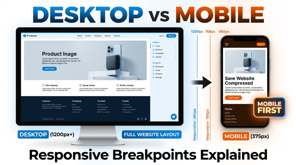 Responsive Web Design using HTML & CSS